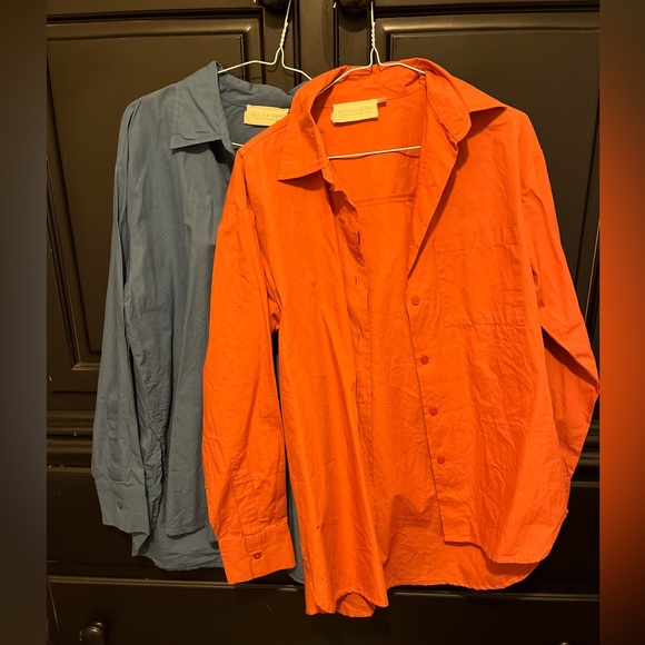 Stitch and stone poplin tops - Picture 1 of 2